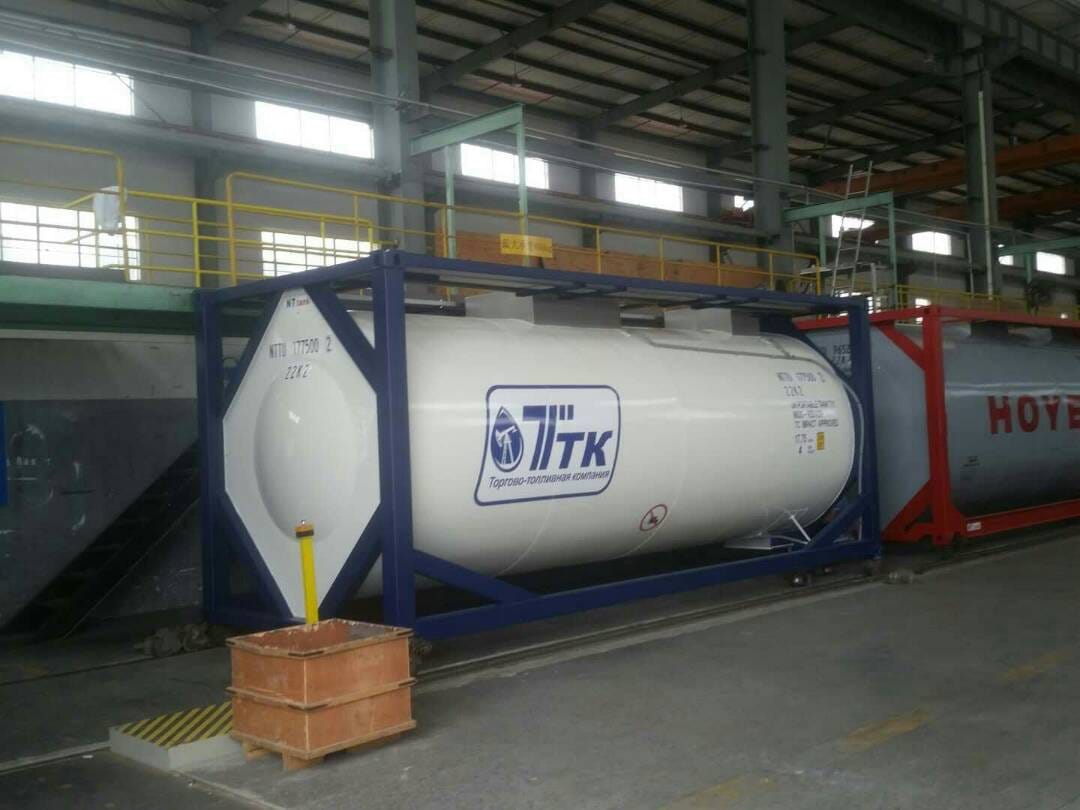 Танк-контейнер объём 18м3 тип Т11, для перевозки алкалоидов.