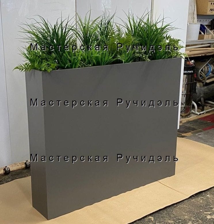Напольное кашпо,     перегородки для кафе — фото 3