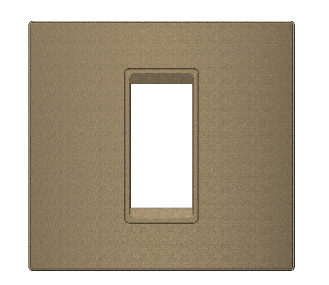 Рамка декоративная 1М CADUCEUS ALING EXPERIENCE Color METALLIC