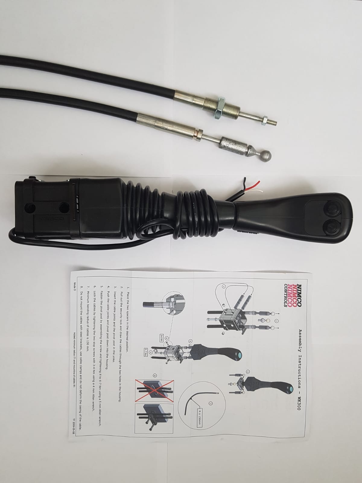 Джойстики управления тросовые для спецтехники — фото 12