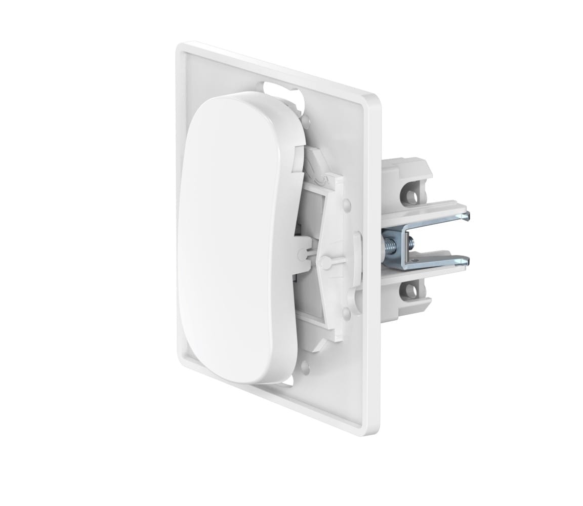 Механизм встраиваемого выключателя с узкой клавишей CADUCEUS ALING EON, 10АХ, 250В~