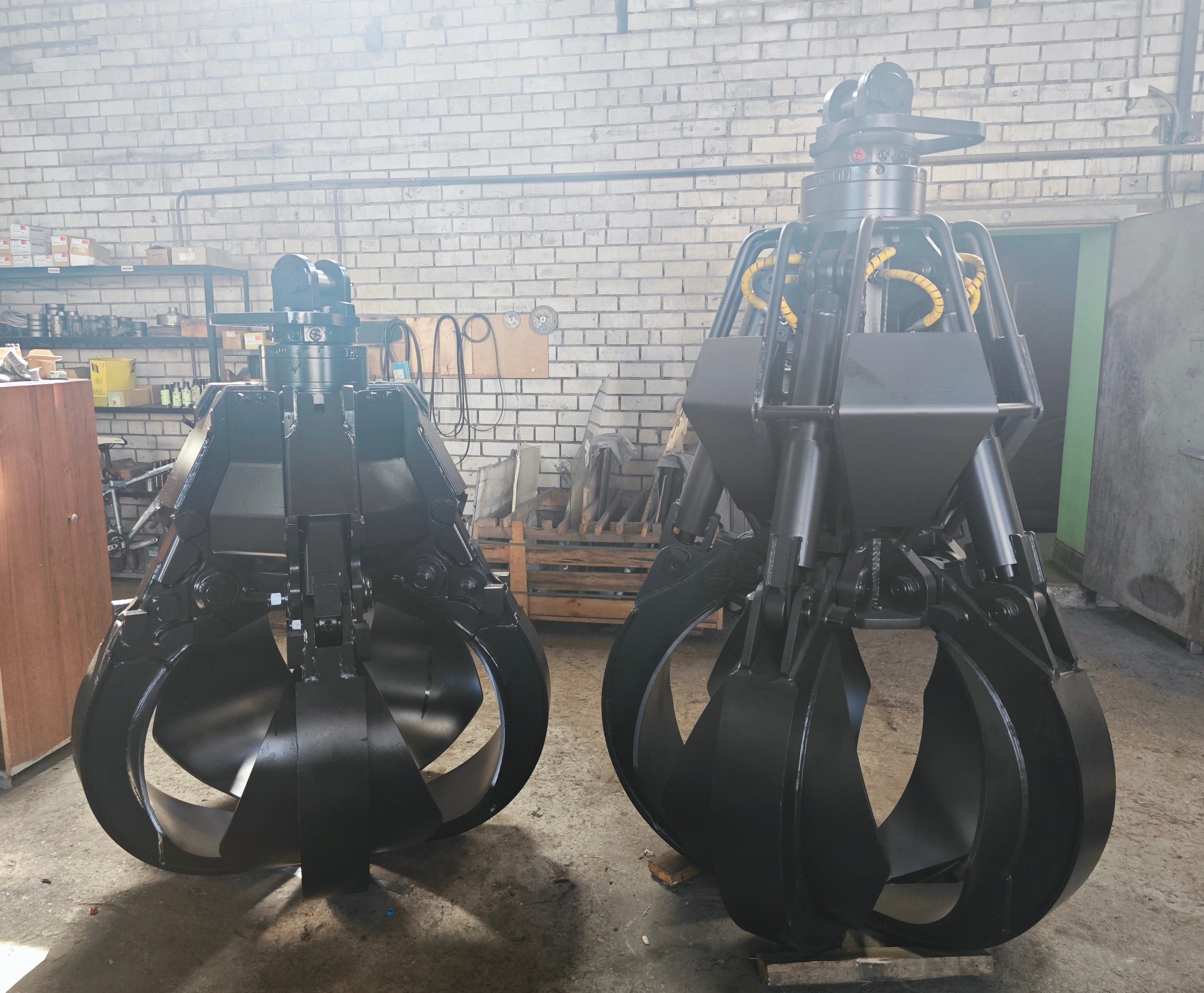 Грейфера гидравлические