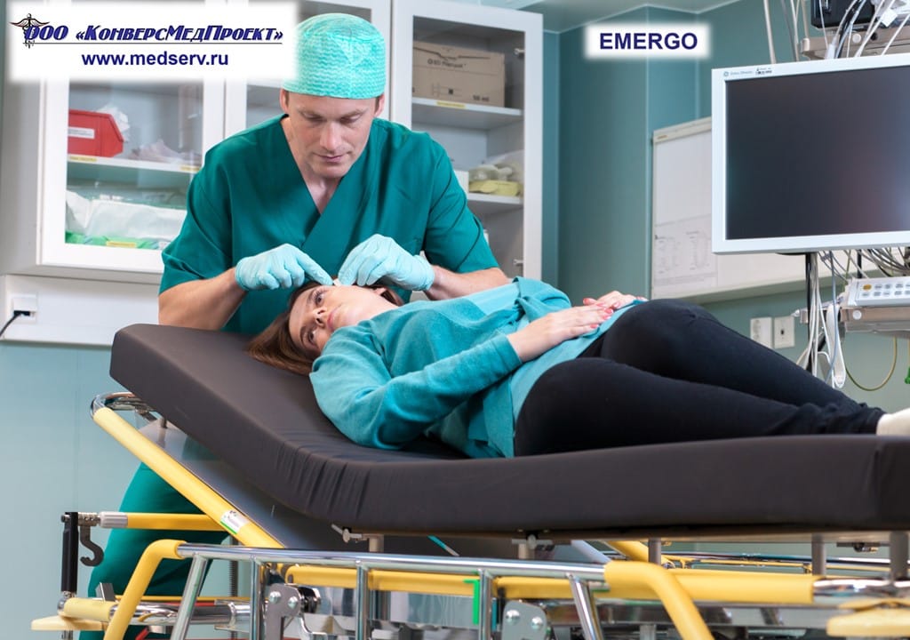 Каталка медицинская для перевозки пациентов серии Emergo производства Lojer (ранее – Merivaara), Финляндия — фото 3