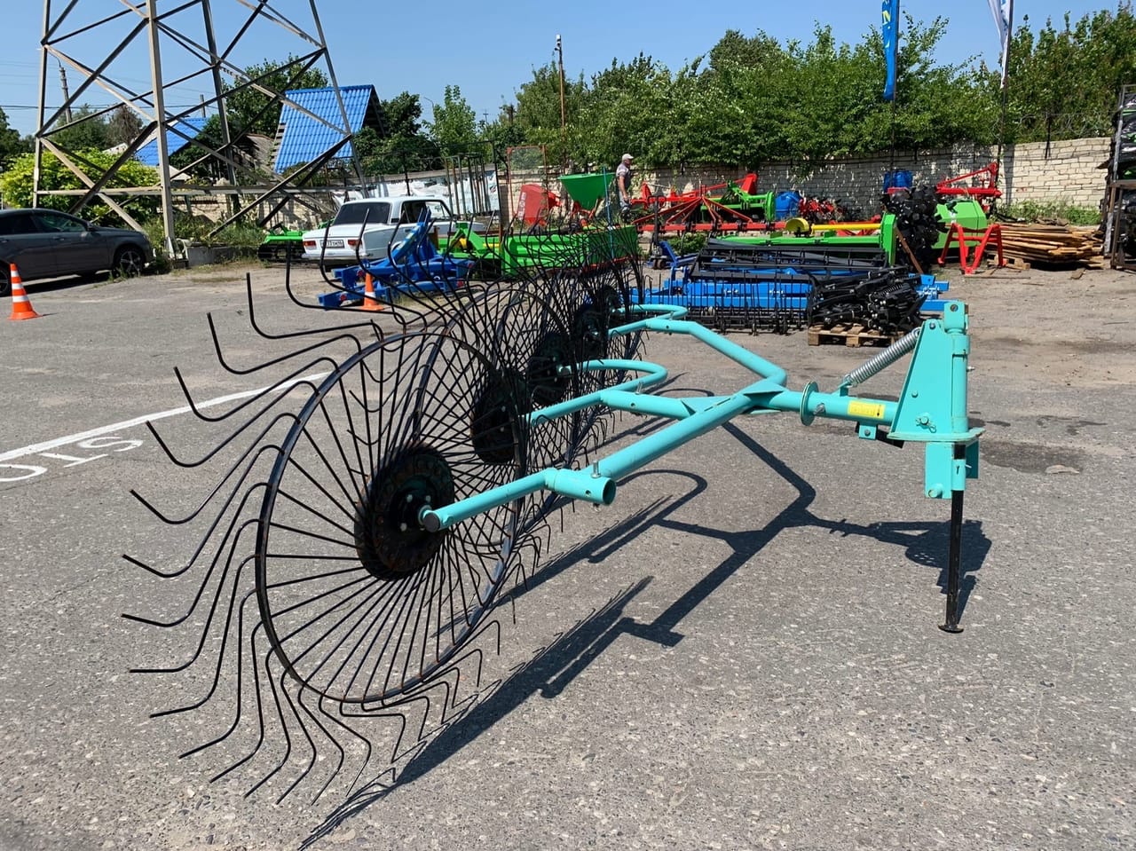 Грабли-ворошилки 5ти колесные навесные OGR 3.3м — фото 2