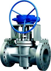 Краны шаровые пробковые серии BV21 фланец