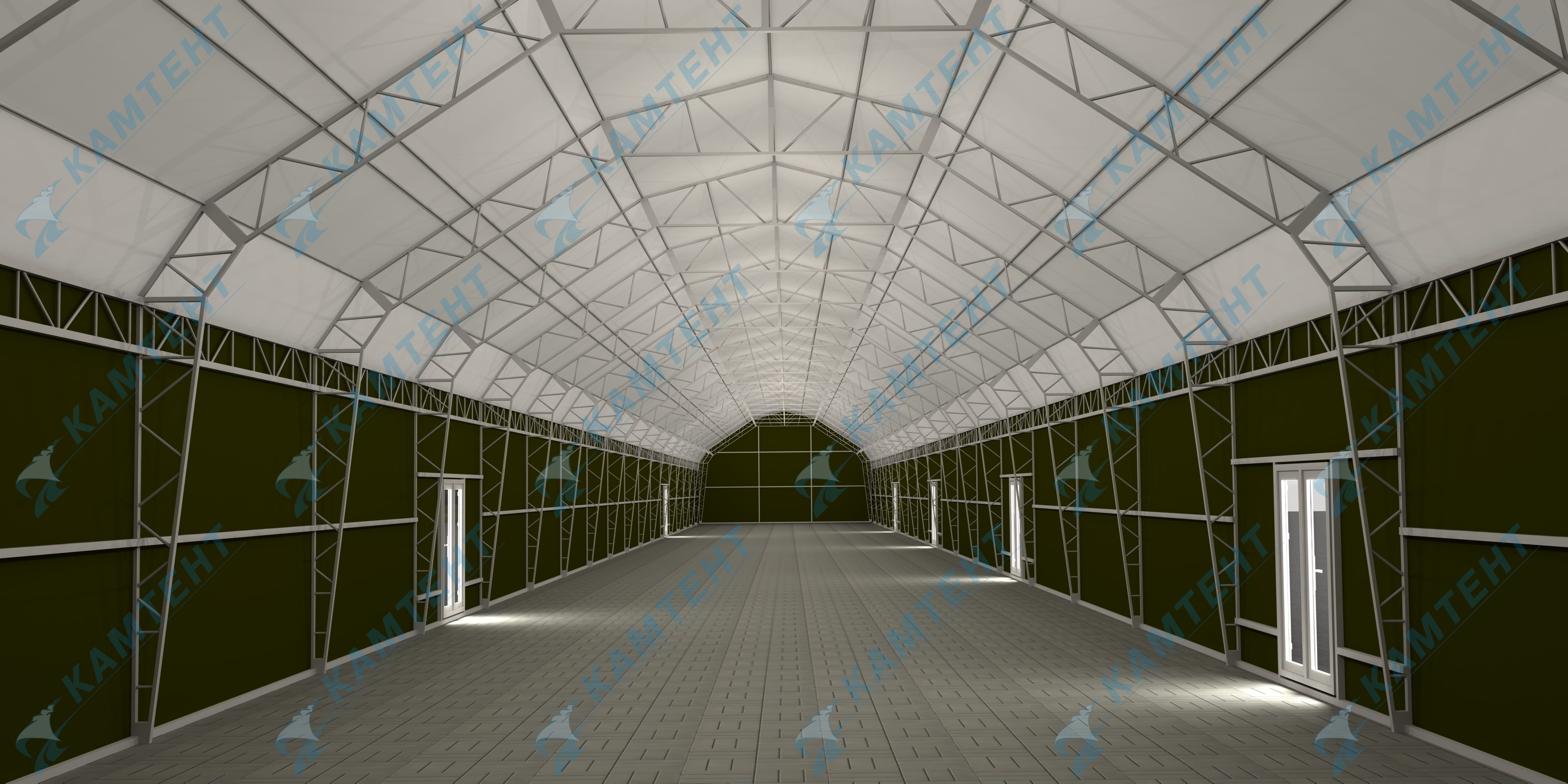 Военный ангар