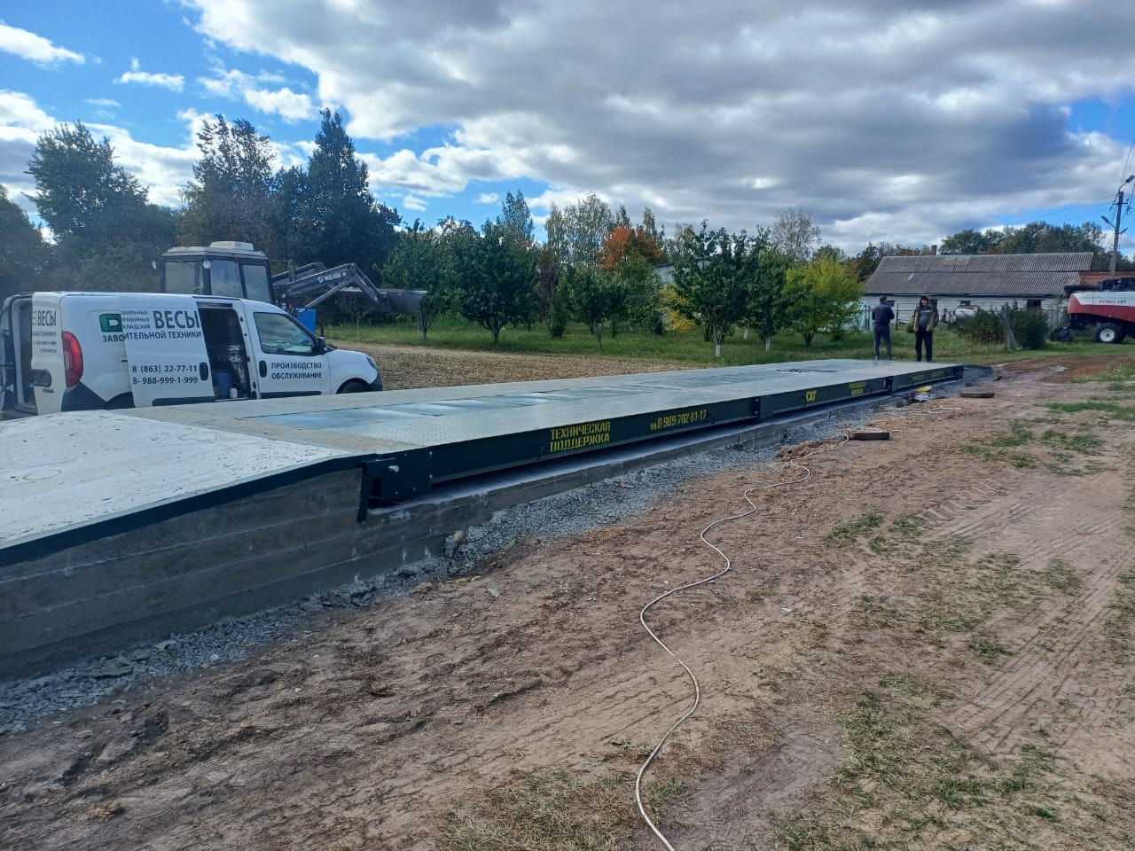 Автомобильные весы для статического взвешивания 20 тонн — фото 3