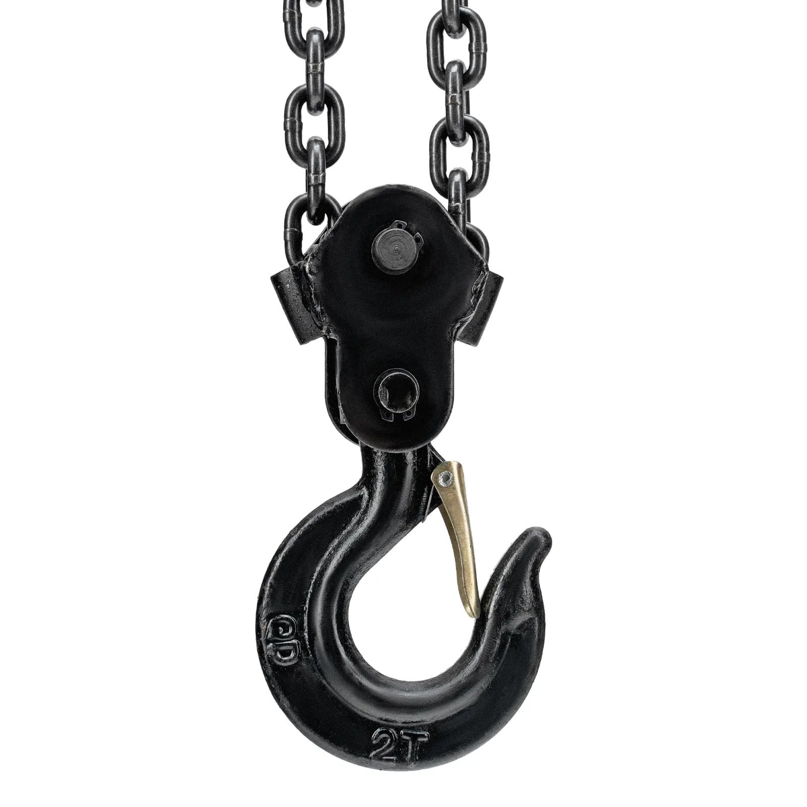 Таль цепная, 2 т, H подъема 2.5 м, расстояние между крюками 380 мм Matrix арт.519365 — фото 2
