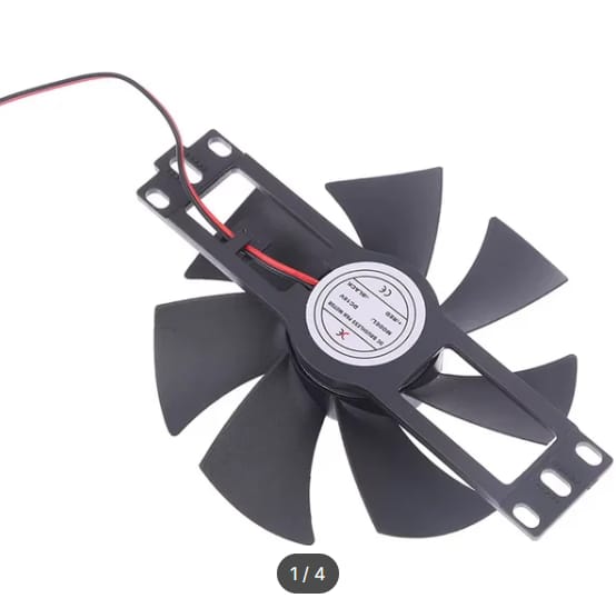 Вентилятор охлаждения для индукционных плит DC18V, D-110mm