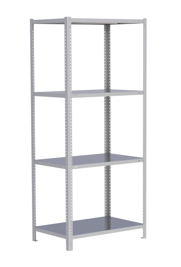 Стеллаж архивный СТ01 Lite (800х400х1800)мм 4 полки