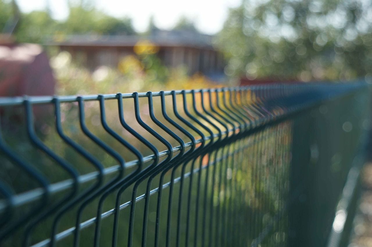 Панель сварная GL Fine 1500х2500мм. RAL6005 Полимер