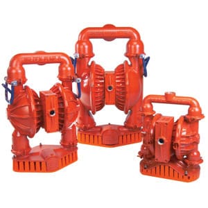 Пневмоприводные двухдиафрагменные насосы компании WILDEN.