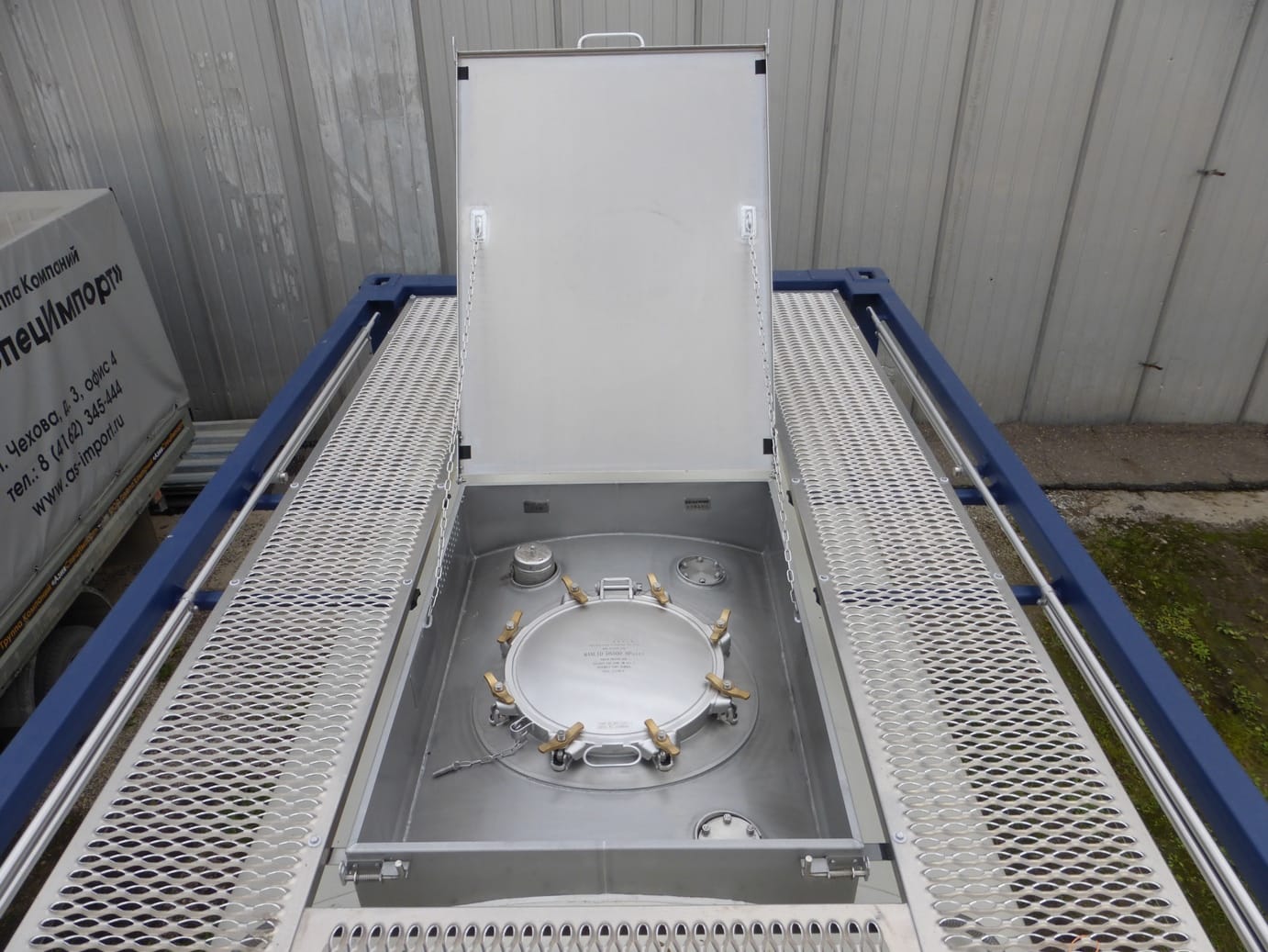 Танк-контейнер объём 21м3 тип Т11, для перевозки изопропилового спирта. — фото 4