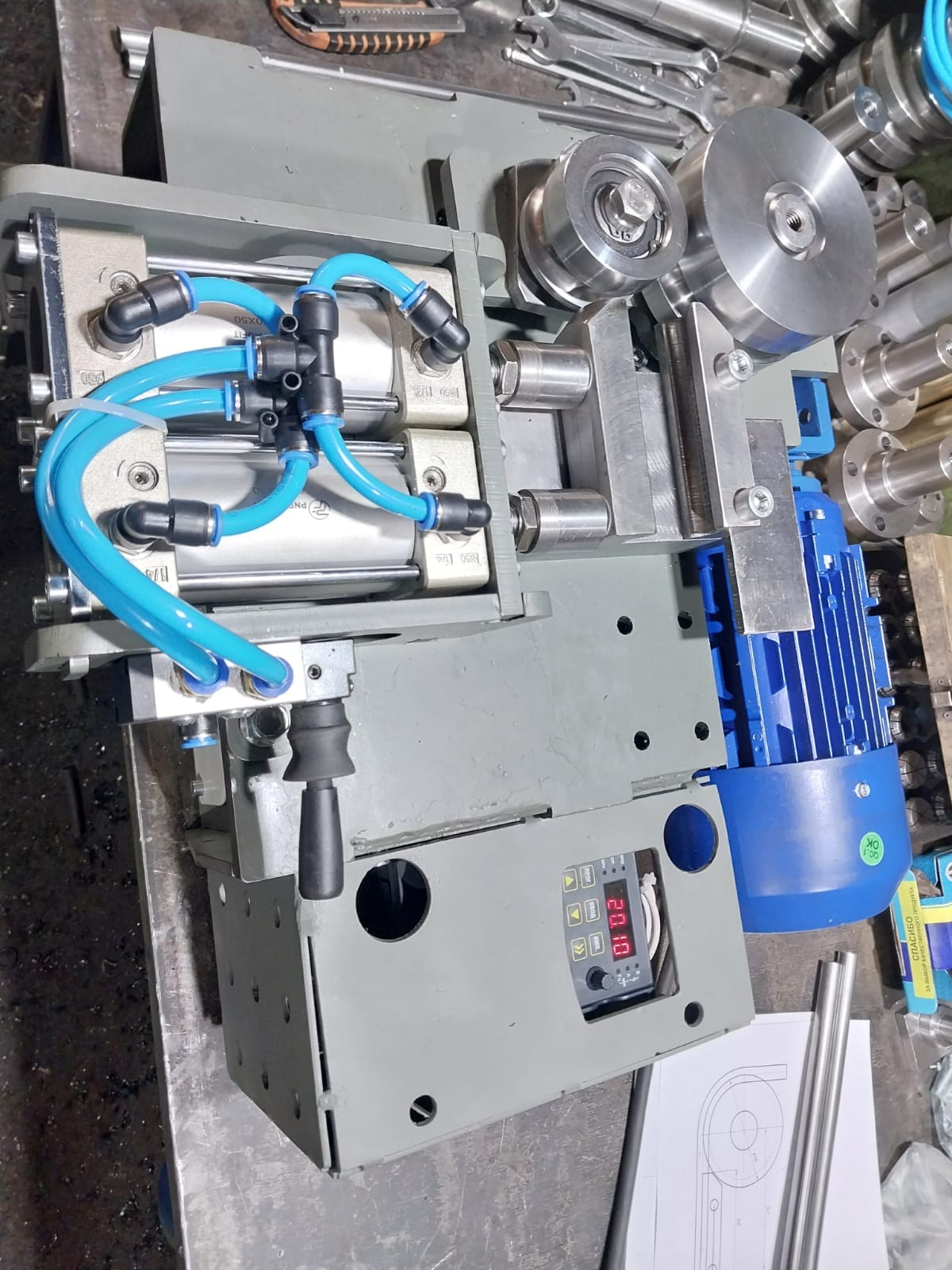 Станок Голиаф Flex-130  для гибки профильных и круглых труб — фото 3