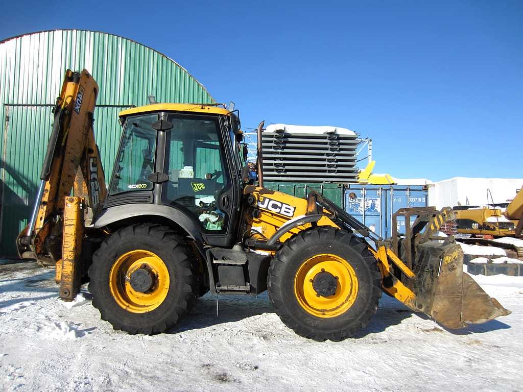 Экскаватор-погрузчик JCB 4CX, 2011 г, вилы — фото 5