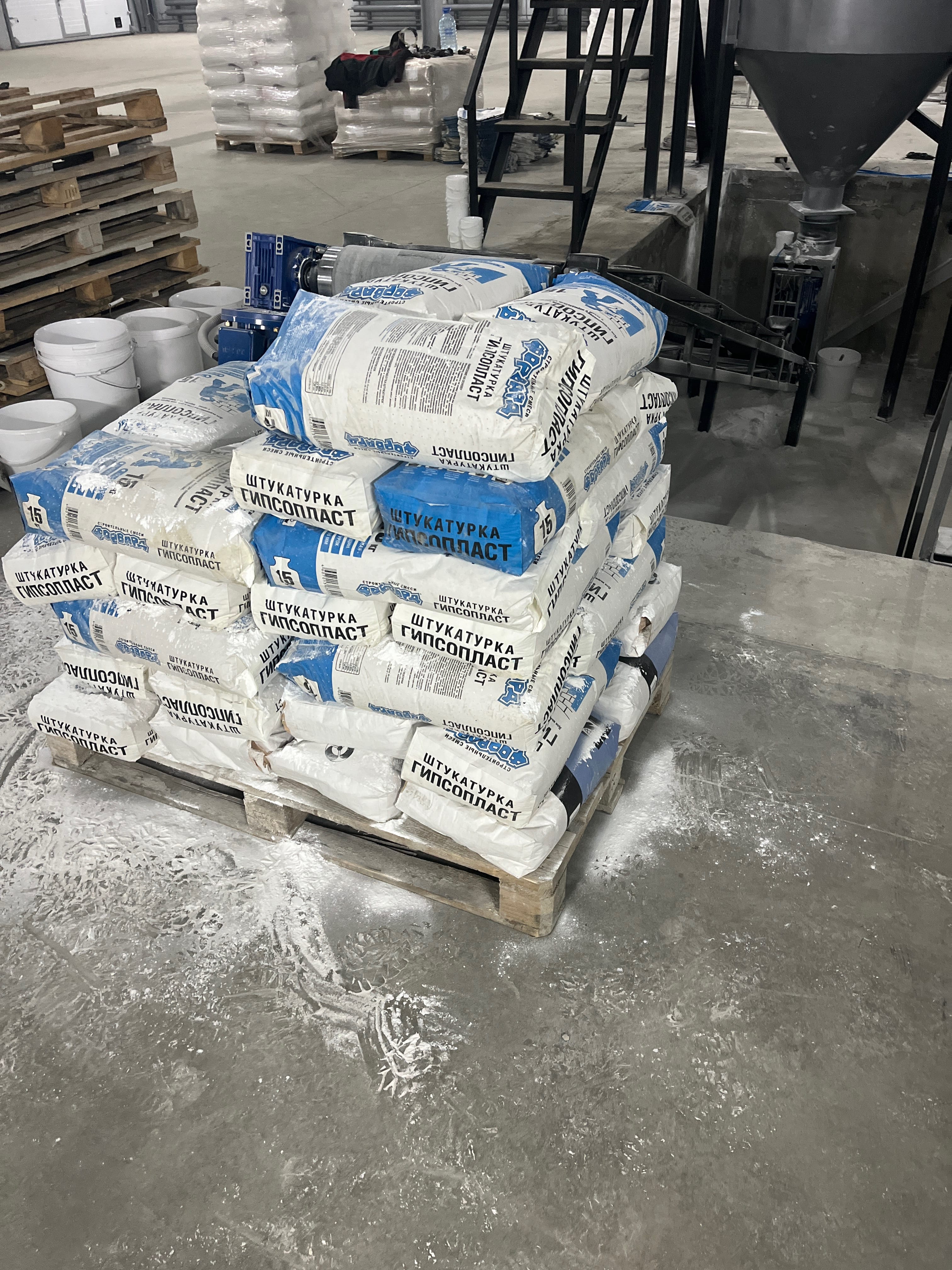 Мини завод для производства штукатурки, шпатлевки, пескобетона и других сухих строительных смесей. — фото 5