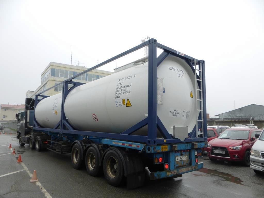 Танк-контейнер объём 25м3 тип Т4, для перевозки нефтепродуктов, новый. — фото 4