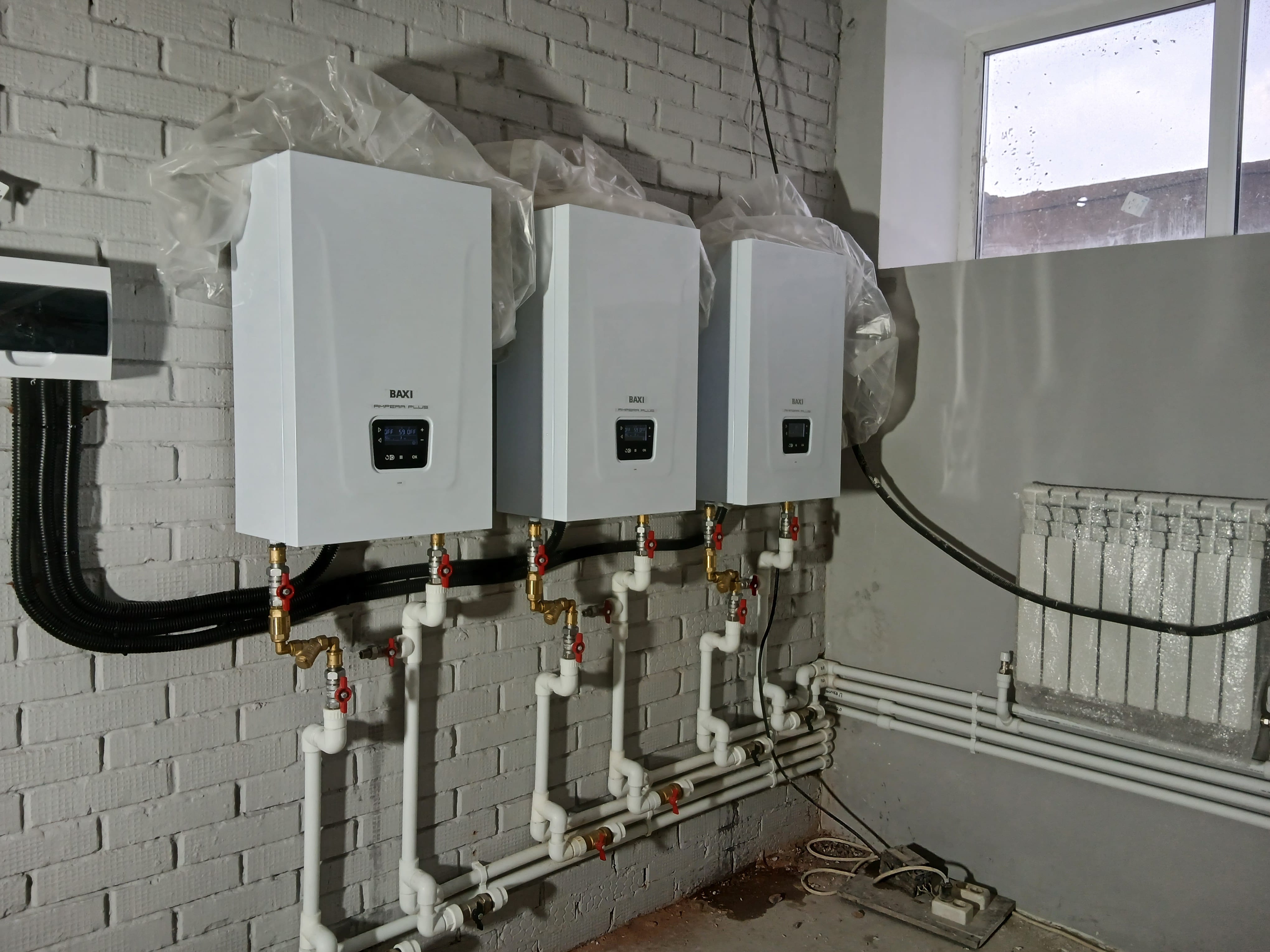 Монтаж отопления, водопровода, канализации