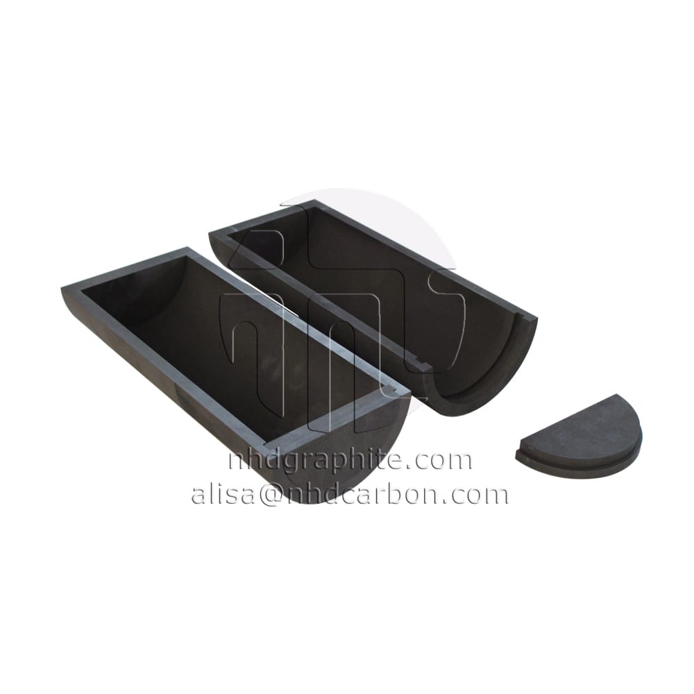 Graphite boat for tungsten carbide sintering
