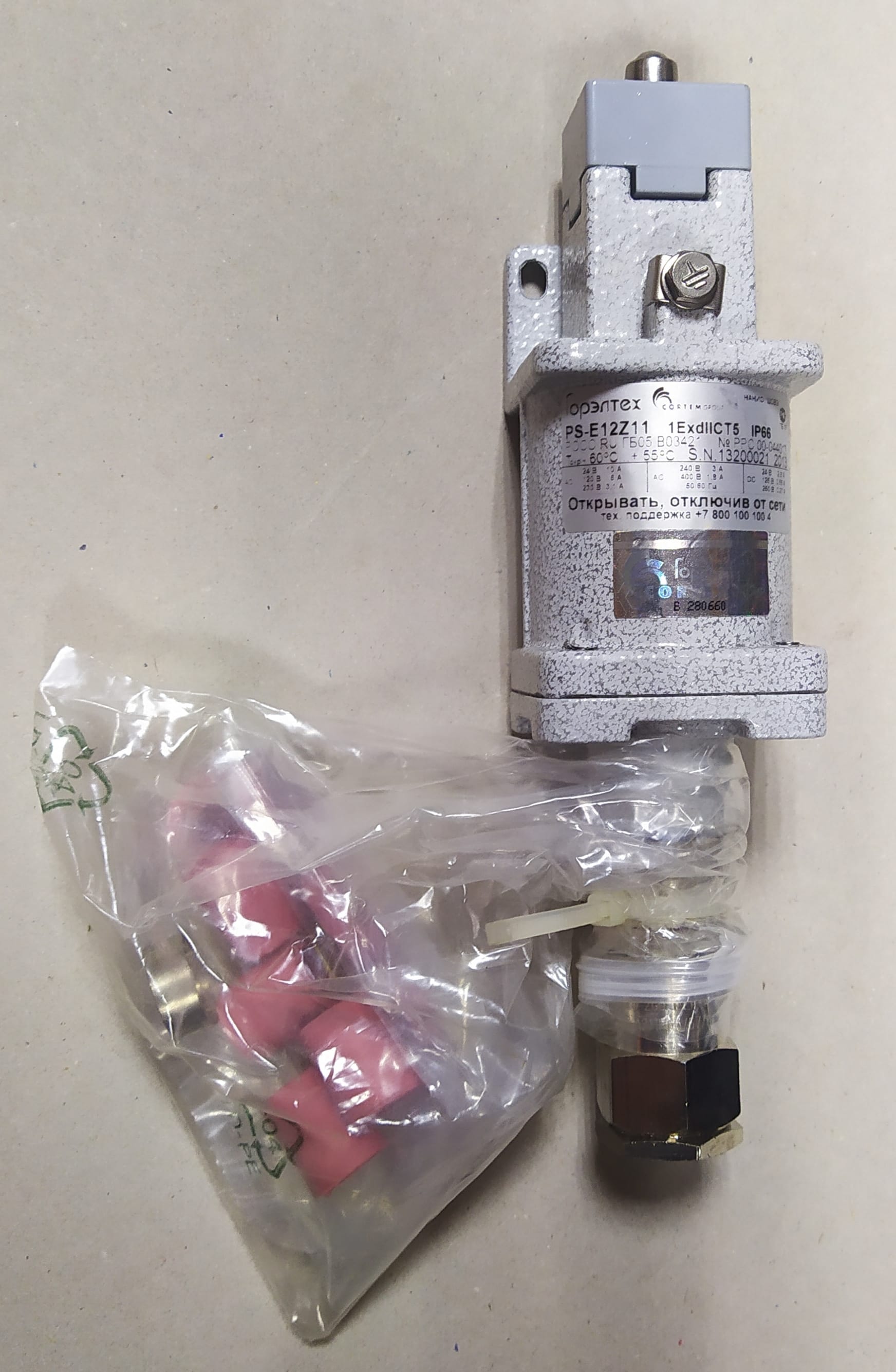 Взрывозащищенные переключатели пакетные CSC-216, кулачковые 1ExGN12T-91 , микропереключатели МПВ, выключатели концевые PS-E12Z11 — фото 3