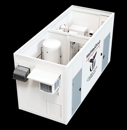 Контейнеры для размещения оборудования медицинского газоснабжения