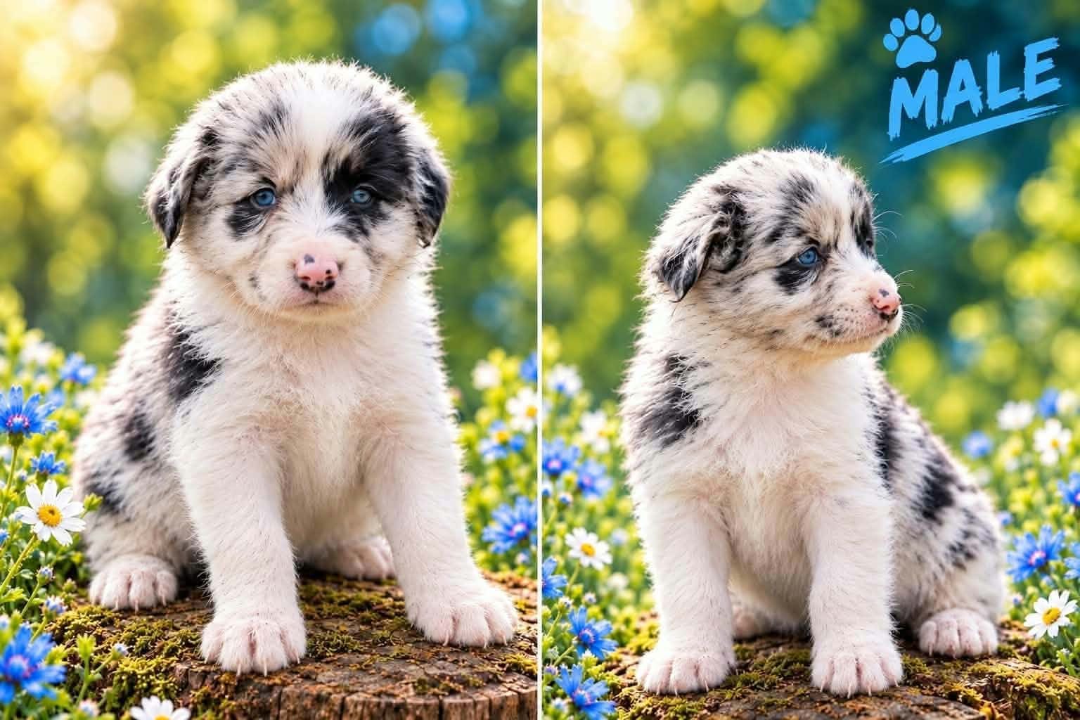 Щенки бордер-колли — фото 5