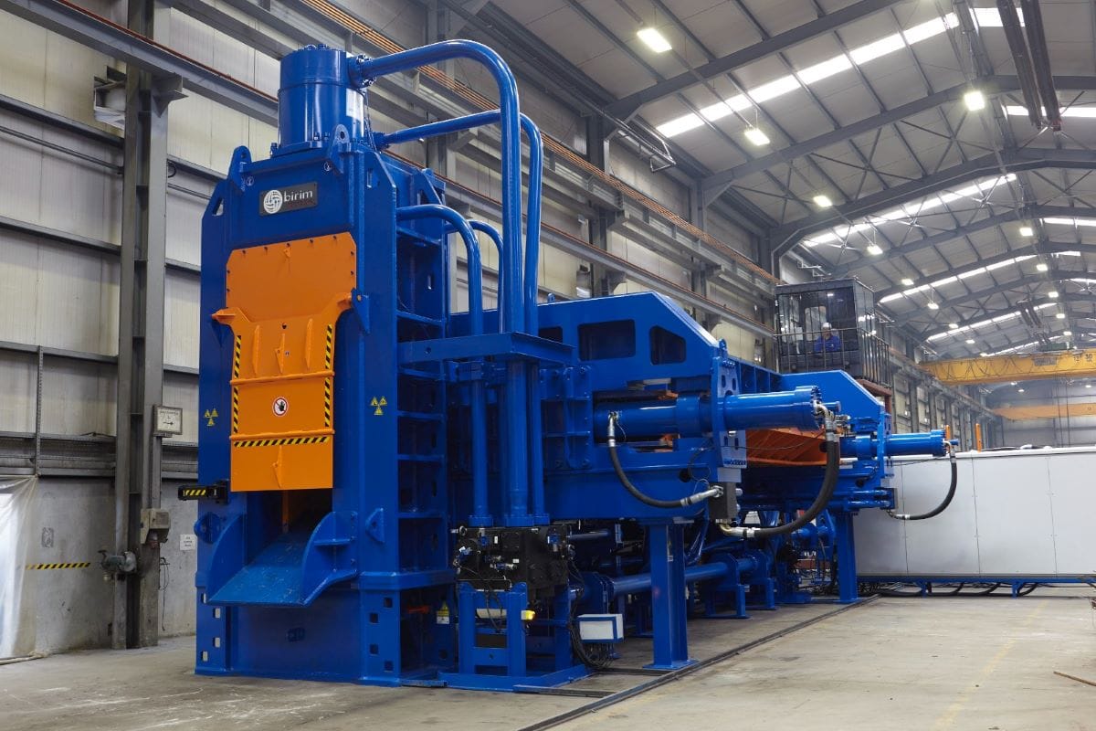 Пресс-ножницы стационарные для лома серии ORCA (ОРКА), 20-57 тонн/час