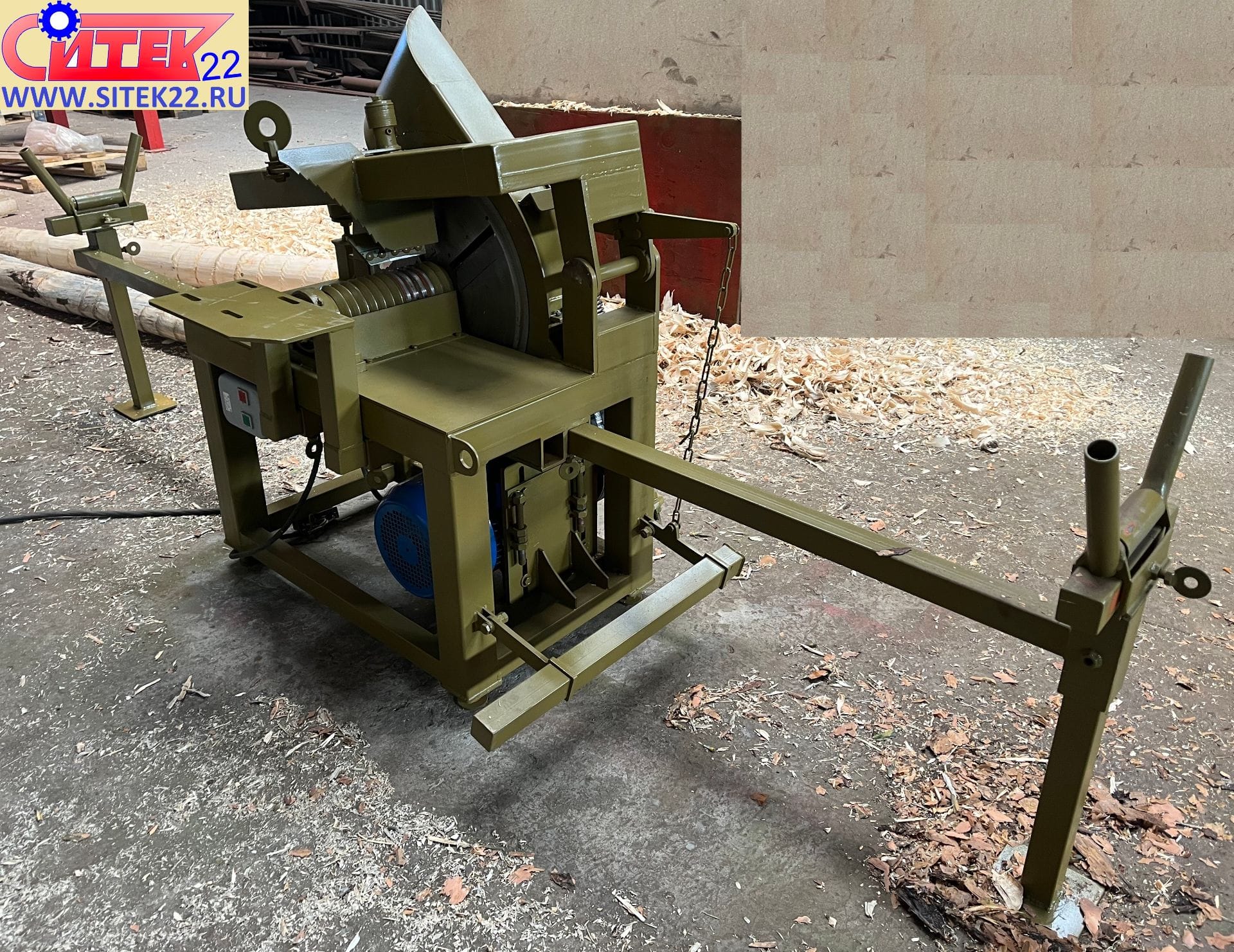 Окорочный станок для тонкомера и заточки кольев ОС-200 СИТЕК — фото 5