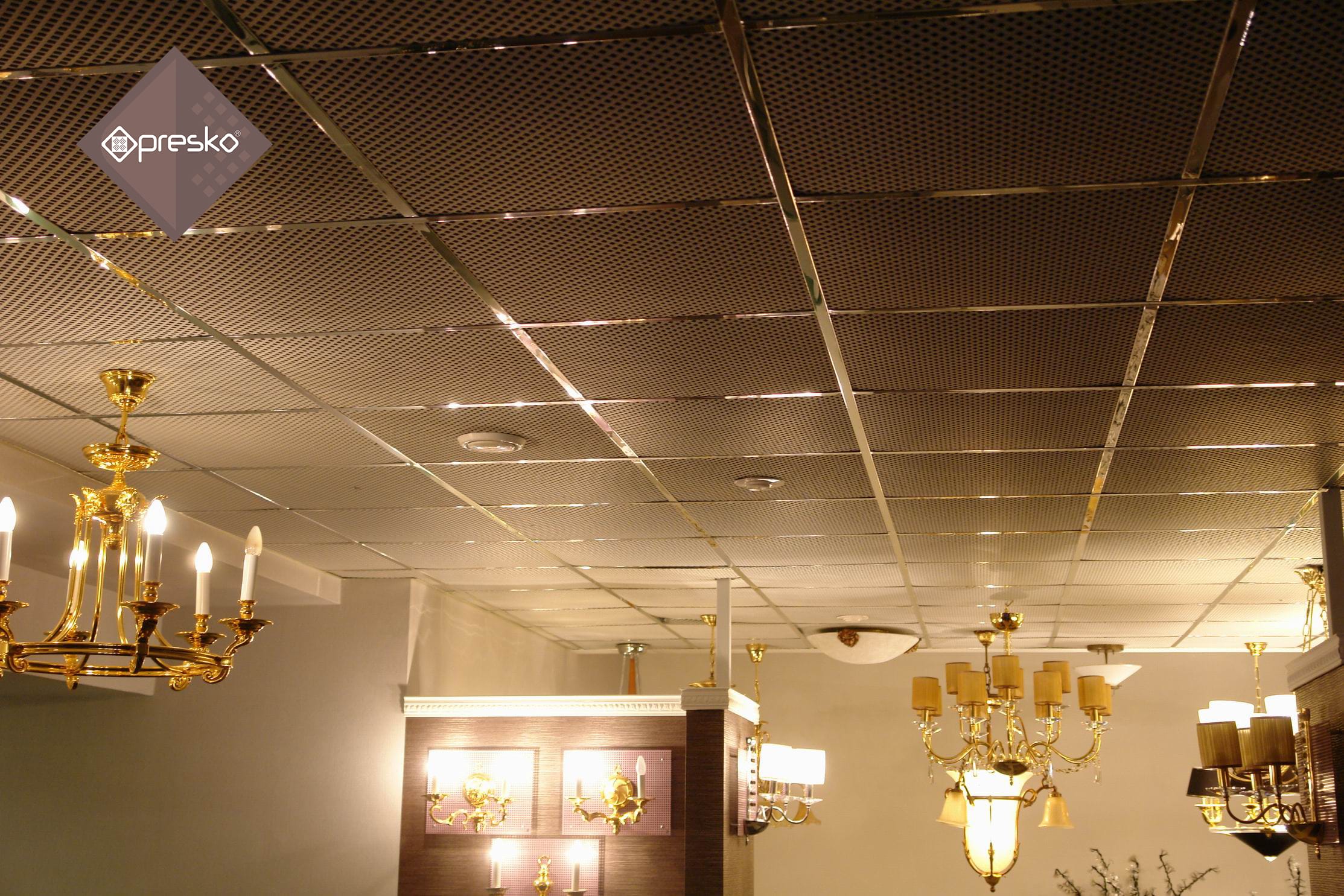 Подвесной потолок Presko®, потолочные плиты, плиты для подвесного потолка