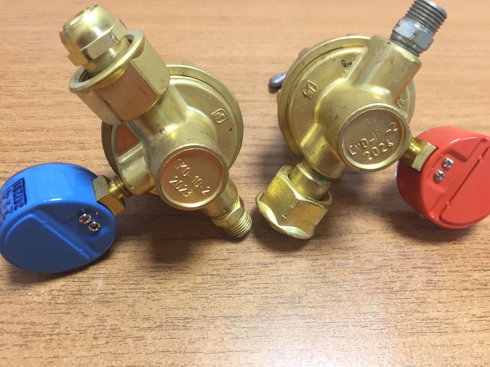 Редуктор сетевой кислородный CKO-10-2 и пропановый СПО-6-2. БАМЗ. — фото 2