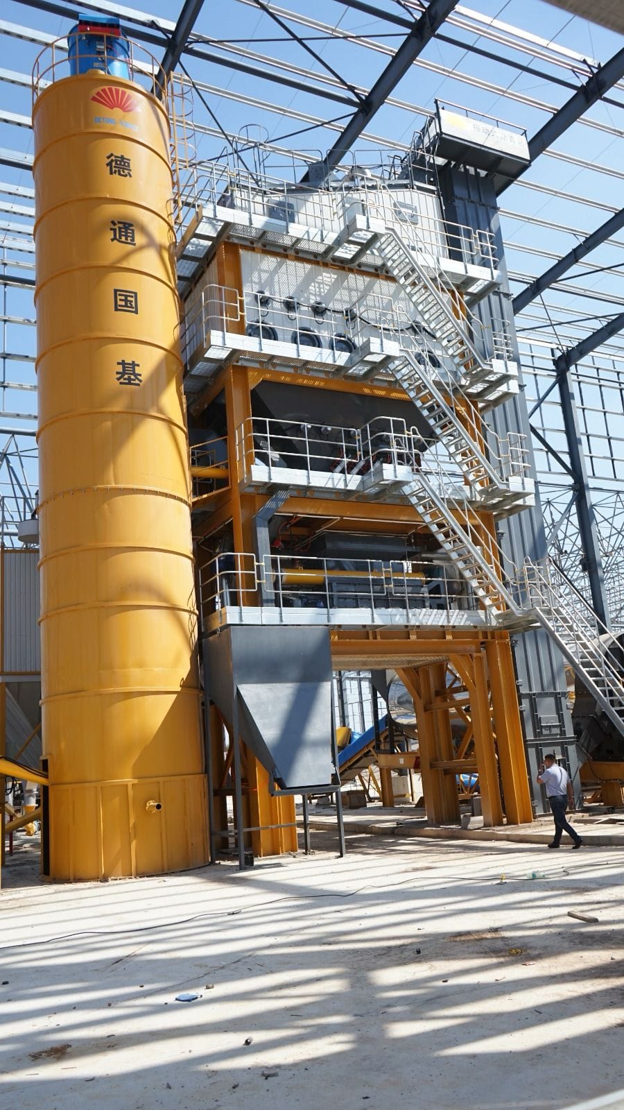 АБЗ LyRoad BAP1500-6 (120 тонн/час, смеситель 1500 кг, 6 фракций) — фото 2