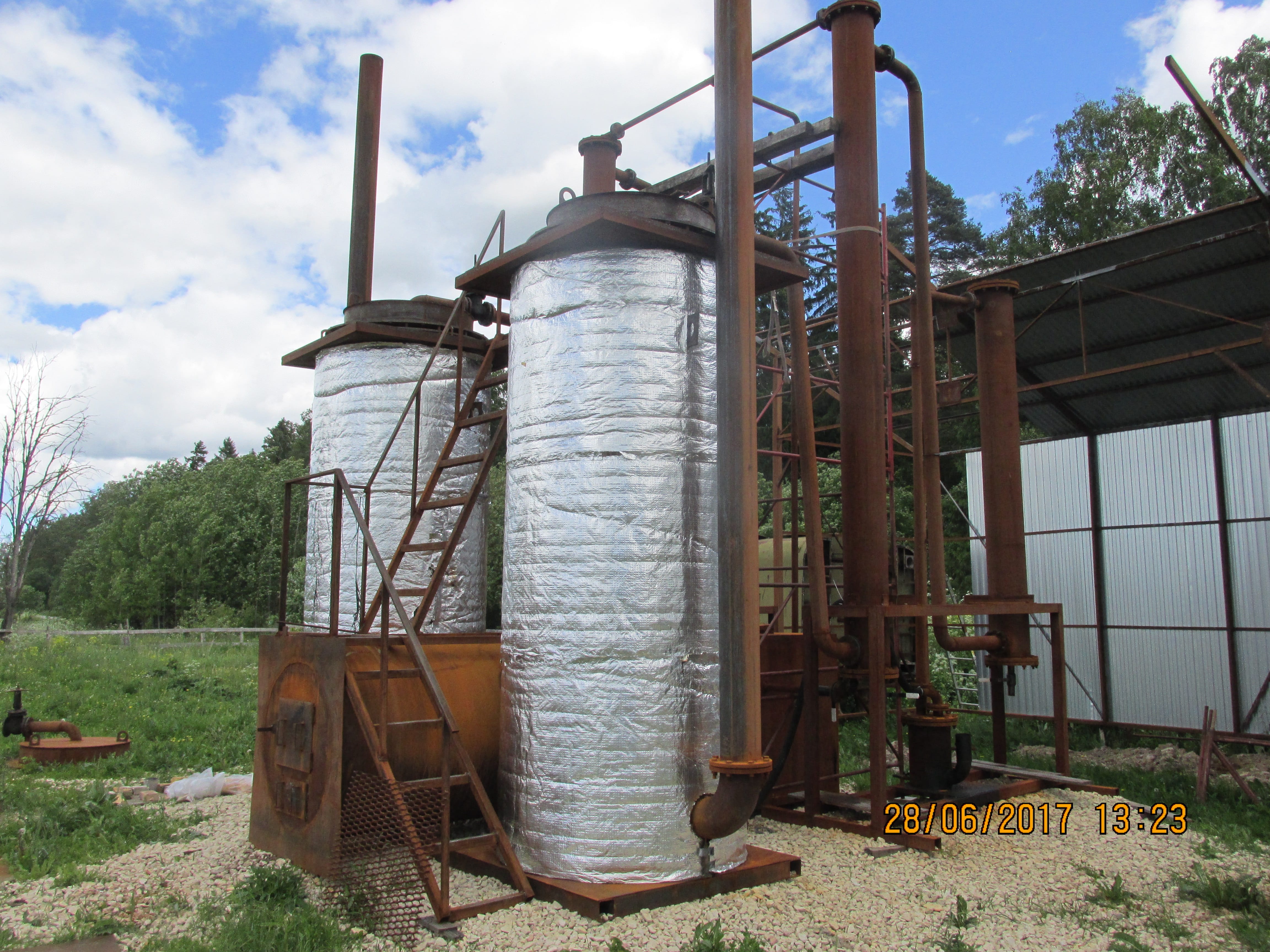 Оборудование по перерботке шин и др. отходов в синтетическую нефть — фото 5