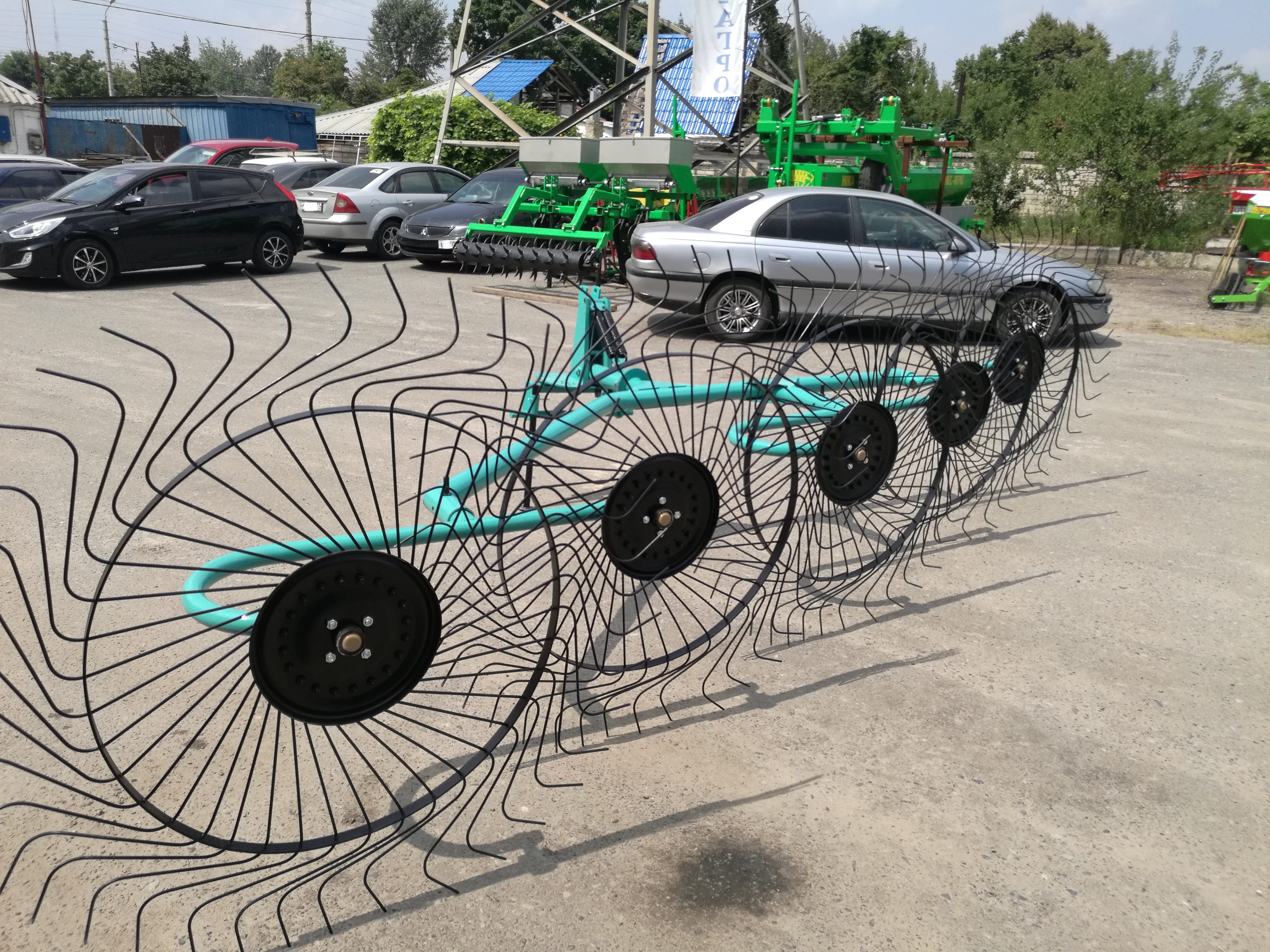 Грабли-ворошилки усиленные "OGR" 2.6м 3.3м 6.3м,Россия — фото 2