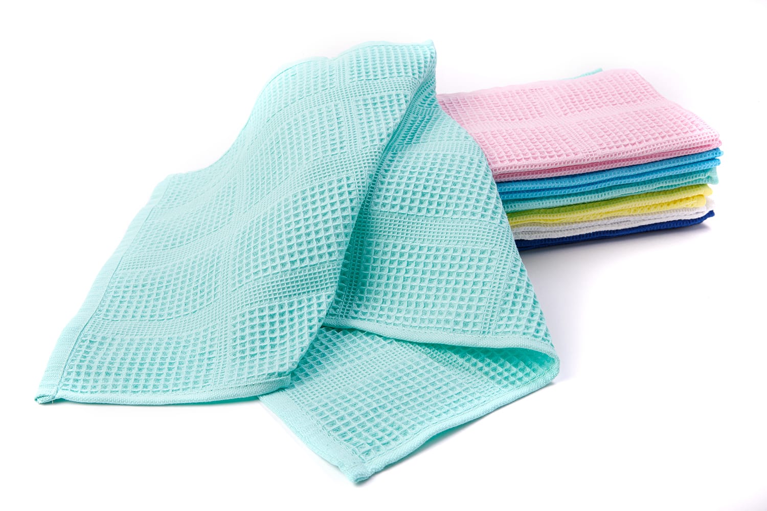 Полотенце вафельное гладкокрашеное 35*75 — фото 5