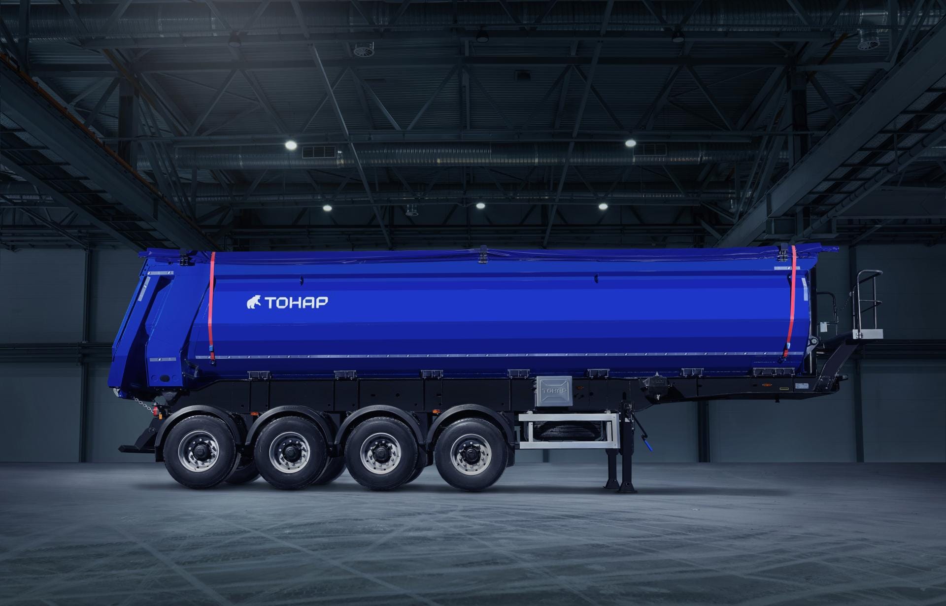 Самосвальный полуприцеп с задней разгрузкой Тонар SH4-38 (95234) — фото 2