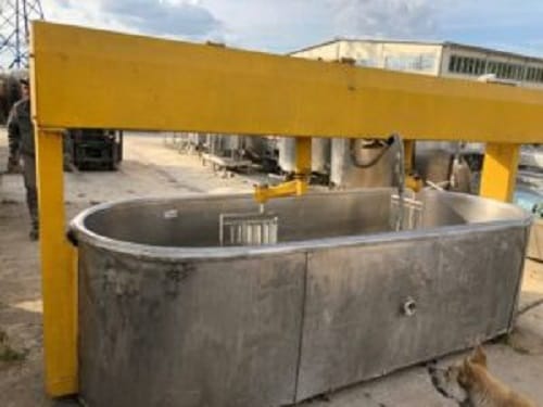 Ванна сырная (сыродельная ванна) Д7-ОСА-1, объем 2500, инв 14644