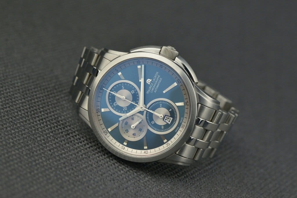 Maurice Lacroix - Pontos Chronographe Blue 43mm PT6178/88 — фото 5