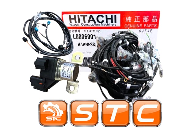 0006001 HITACHI Жгут проводов с реле стартера 8980056311 для Hitachi ZX200-3