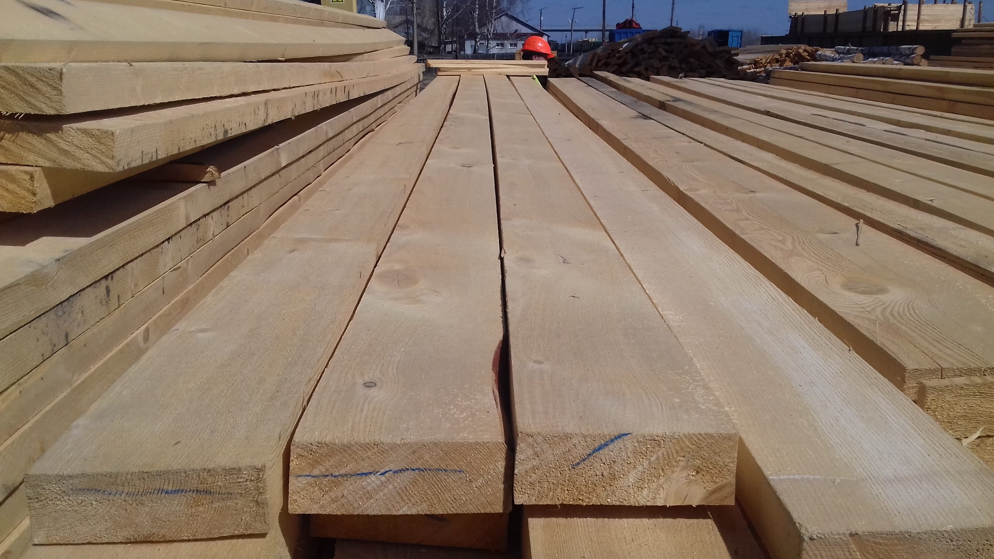 Доска необрезная хвоя