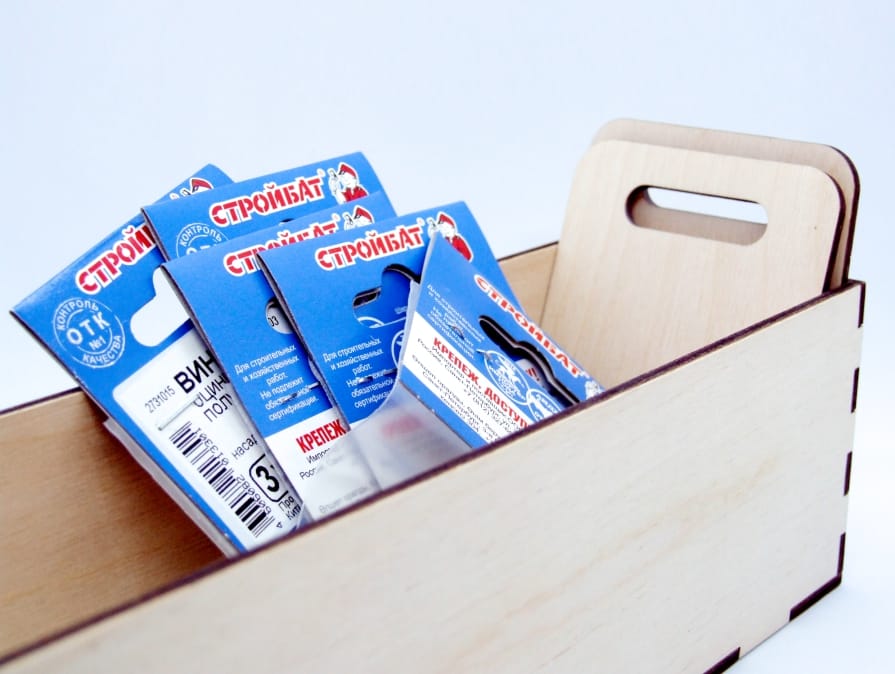 Лоток-Органайзер для хранения крепежа (метизов), небольших деталей и т.п. — фото 2