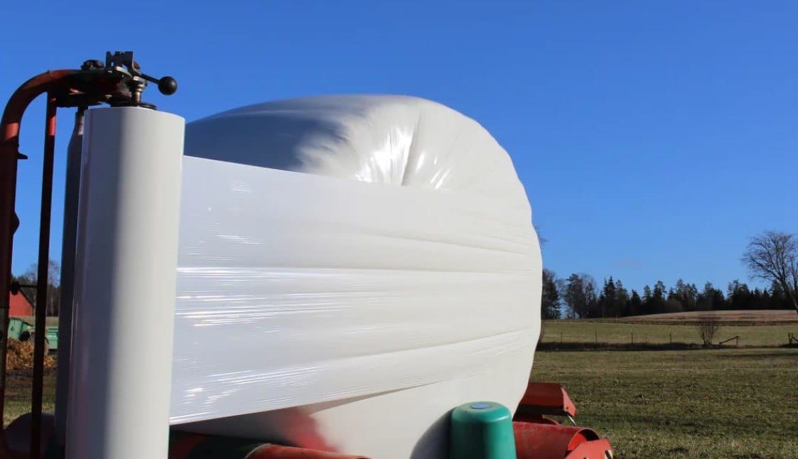 Агрострейч плёнка от Лелаф для обмотки рулонов сенажа — фото 4