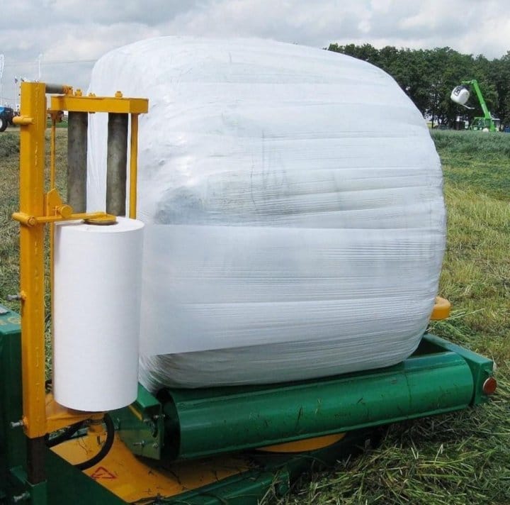 Агрострейч плёнка от Лелаф для обмотки рулонов сенажа — фото 7
