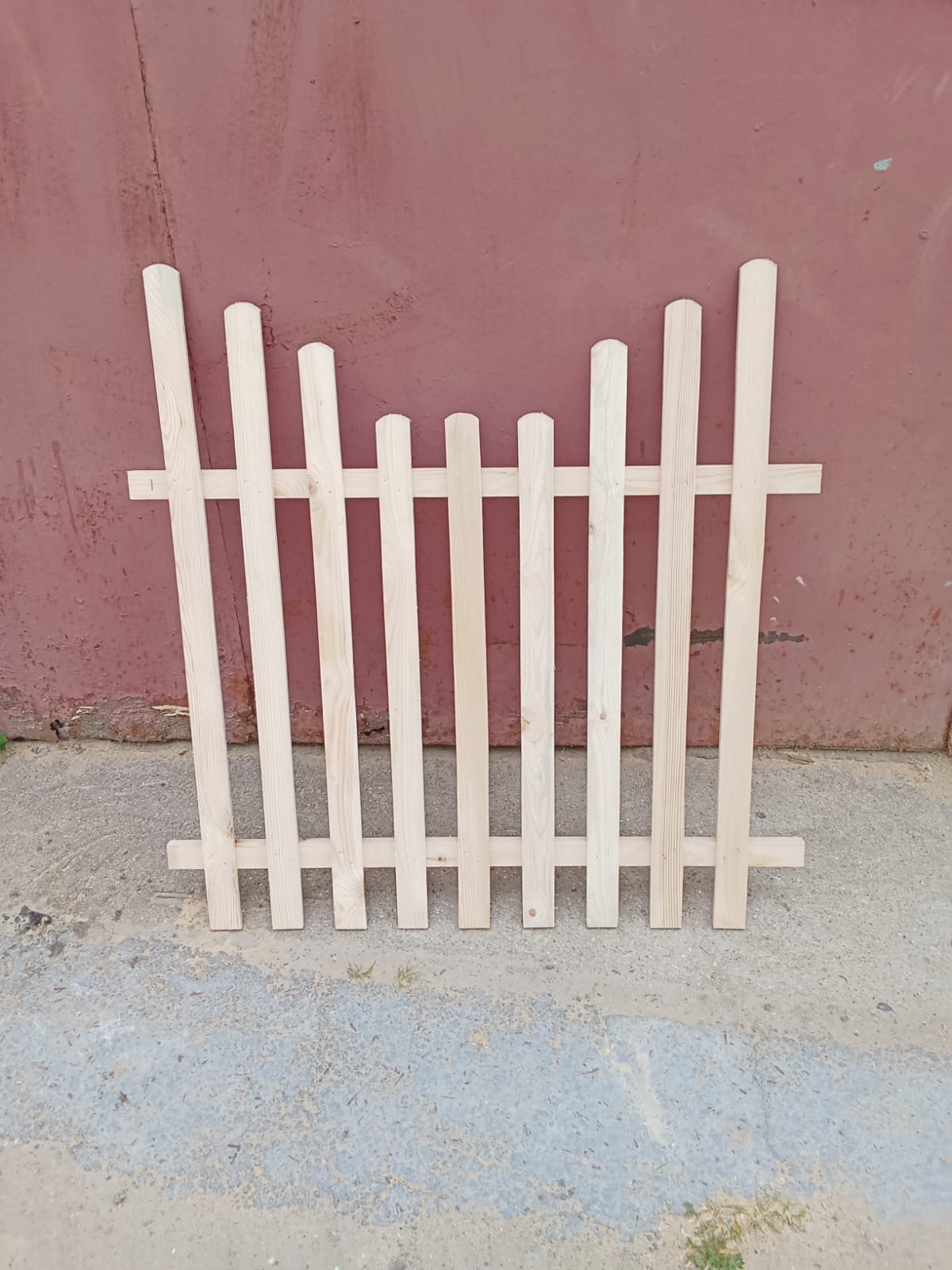 Заборы декоративные из деревянной рейки мастерская — фото 2