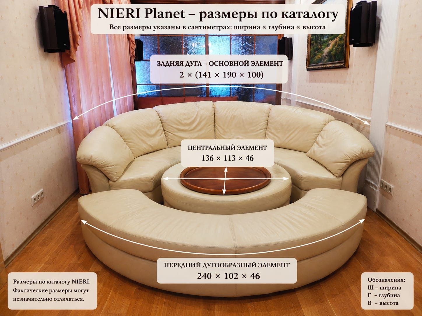 Итальянский диван NIERI Planet кожа, оригинал, Made in Italy. — фото 8