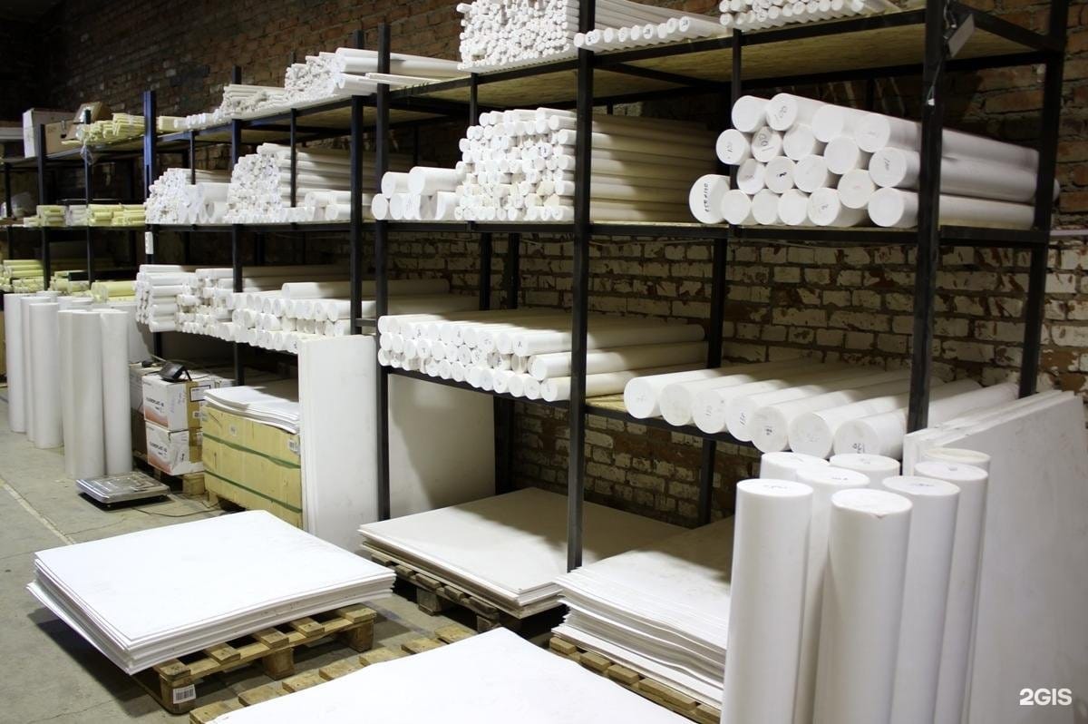 Фторопласт Ф4 стержни и пластины в ассортименте — фото 4