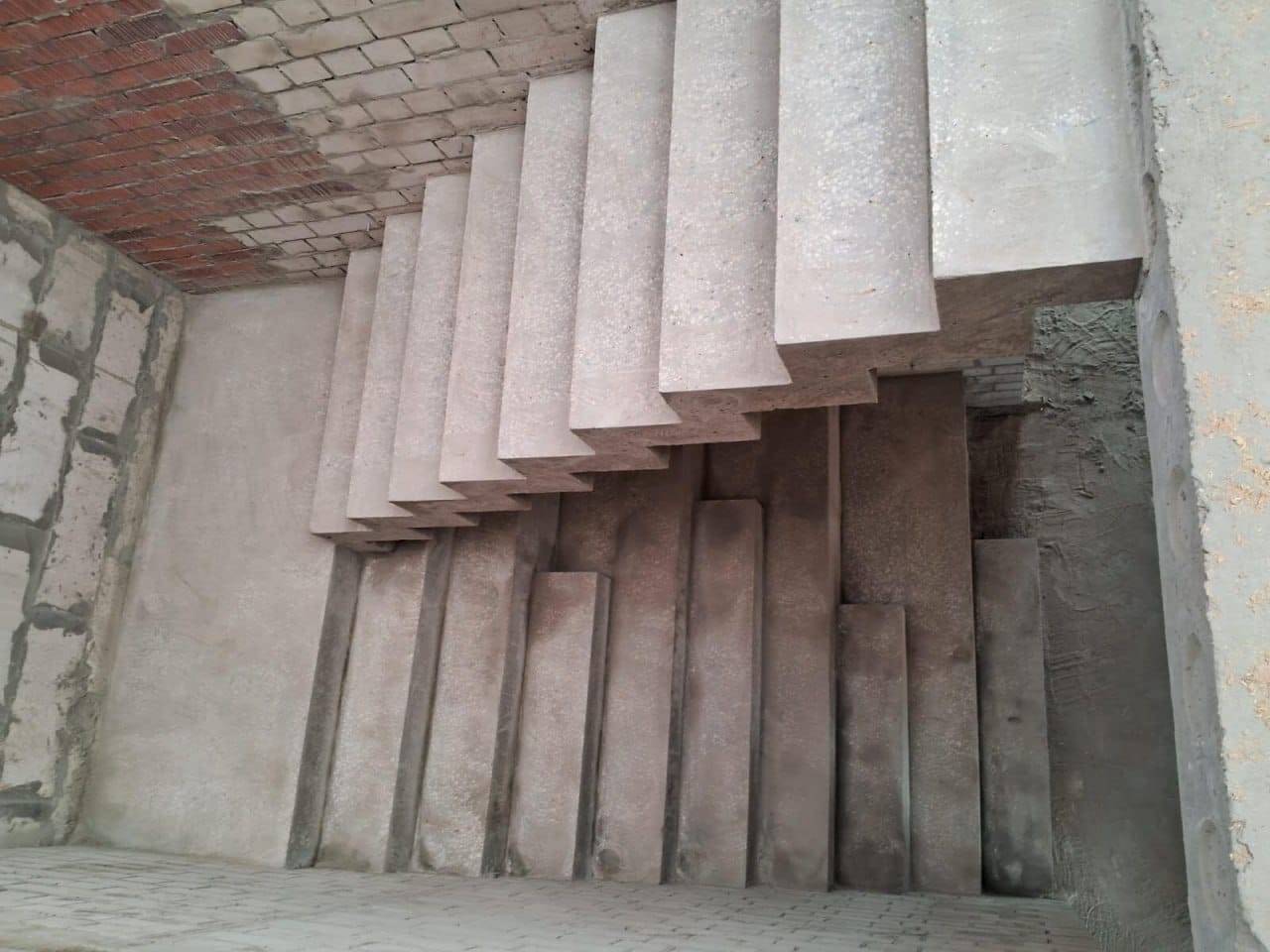 лестницы железобетонные монолитные заливка — фото 12