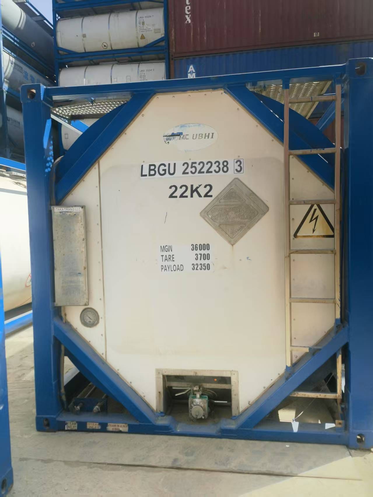 Танк-контейнер 25000 литров, 2007 год Отличное состояние