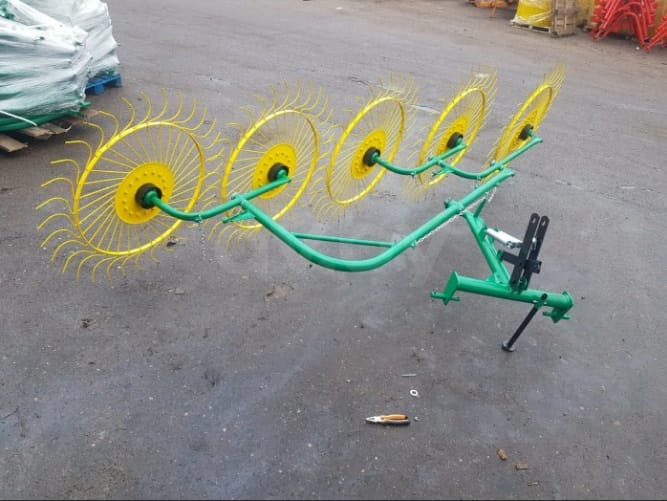 Грабли-ворошилки Польша 5ти колесные