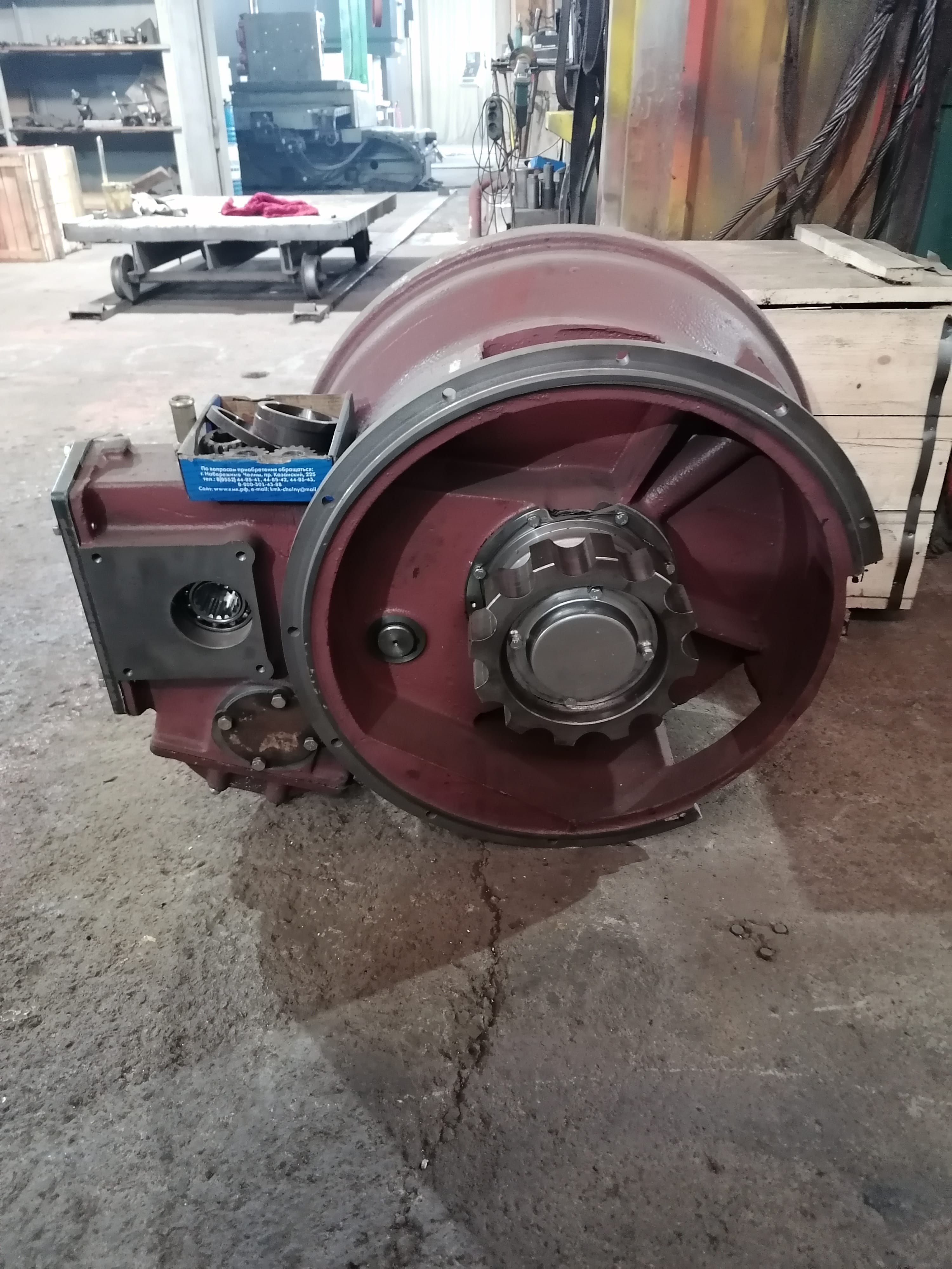 Промежуточный редуктор для ДЗ-98:10.06.000-09