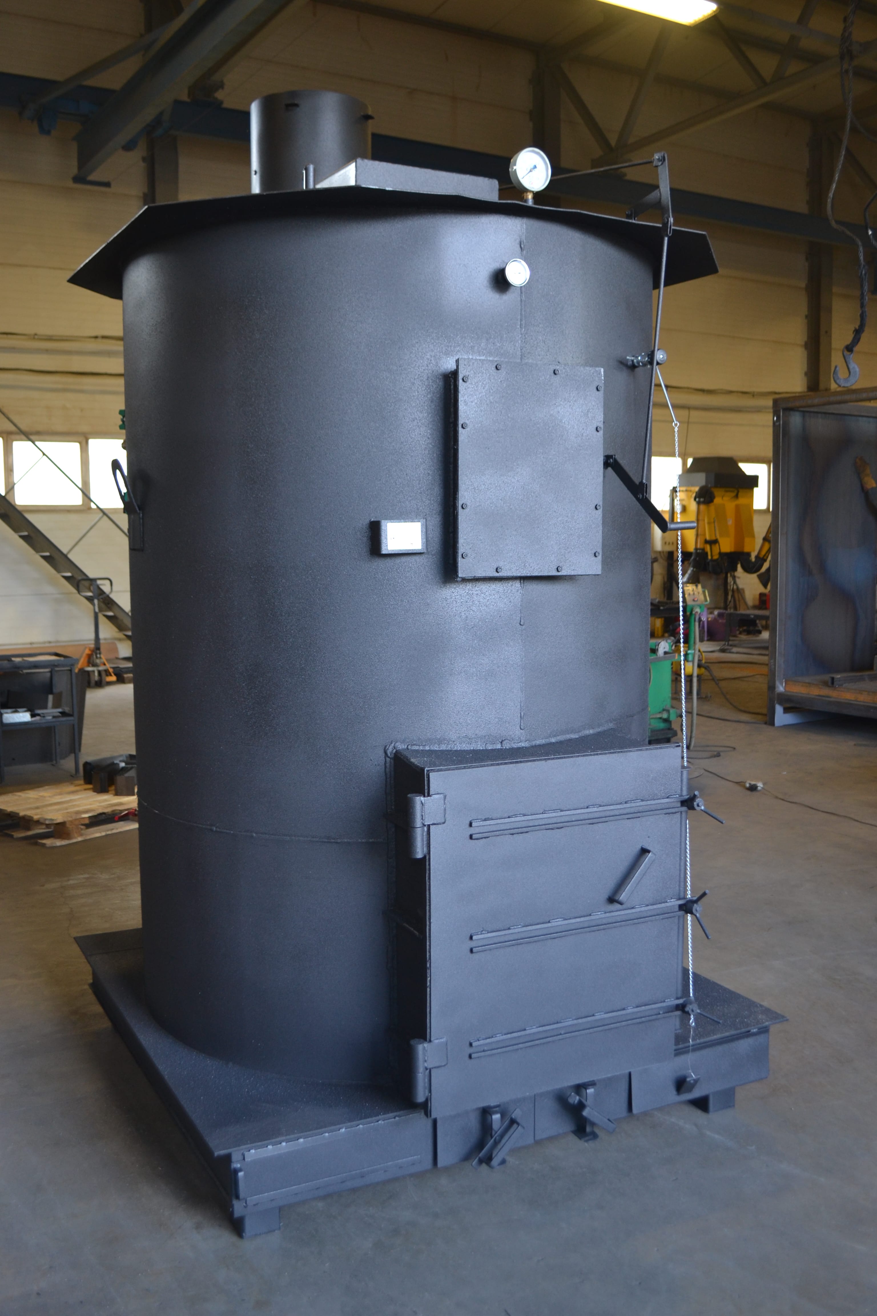 Котел промышленный твердотопливный РАБИКА 250 — фото 2